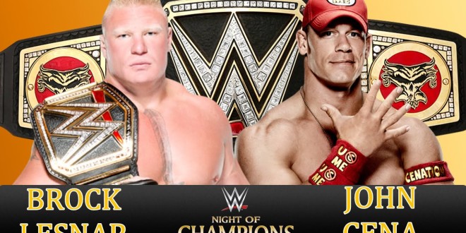 Wwe Night Of Champions A Look Back At Brock Lesnar Vs John Cena